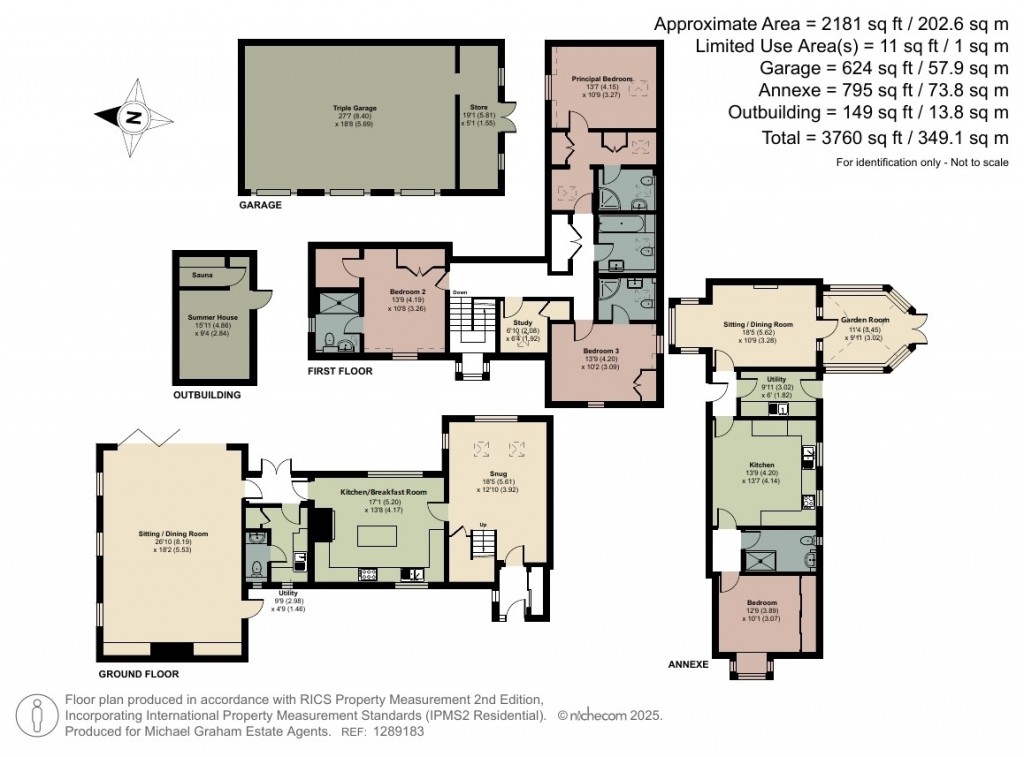 Floorplans For Tatling Grove, Walnut Tree, MK7