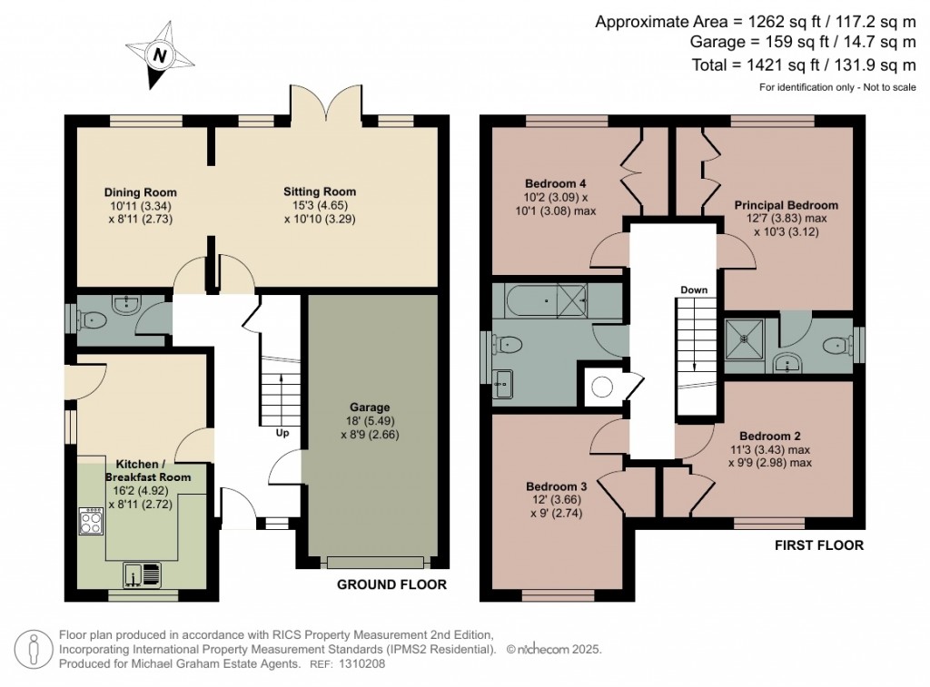 Floorplans For Highveer Croft, Tattenhoe, MK4