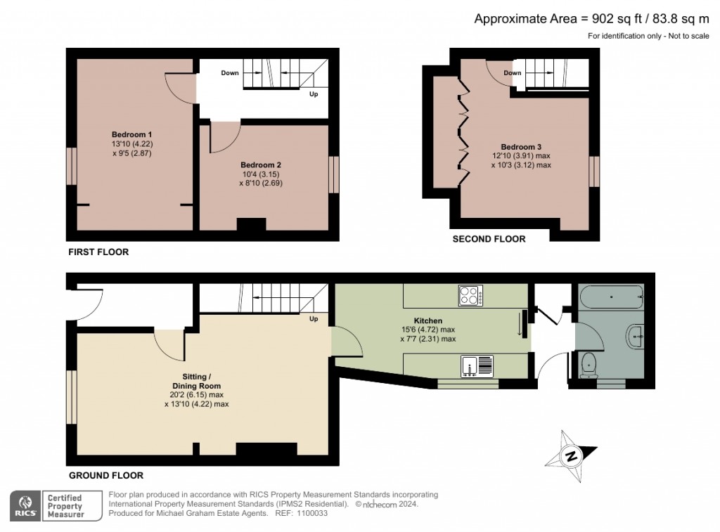Floorplans For Mill Street, Newport Pagnell, MK16