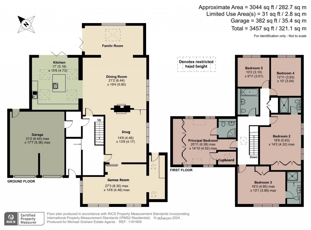 Floorplans For Pattison Lane, Woolstone, MK15