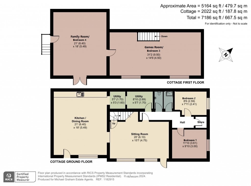 Floorplans For Church Road, Stoke Hammond, MK17