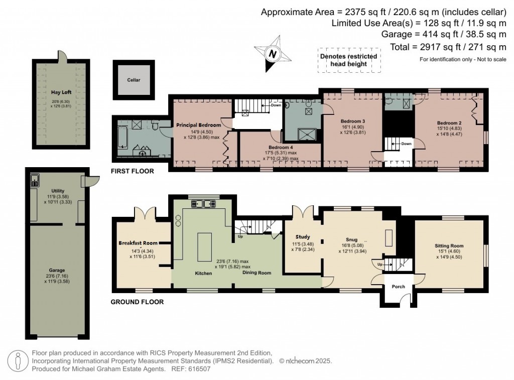 Floorplans For Old School Lane, Stoke Hammond, MK17