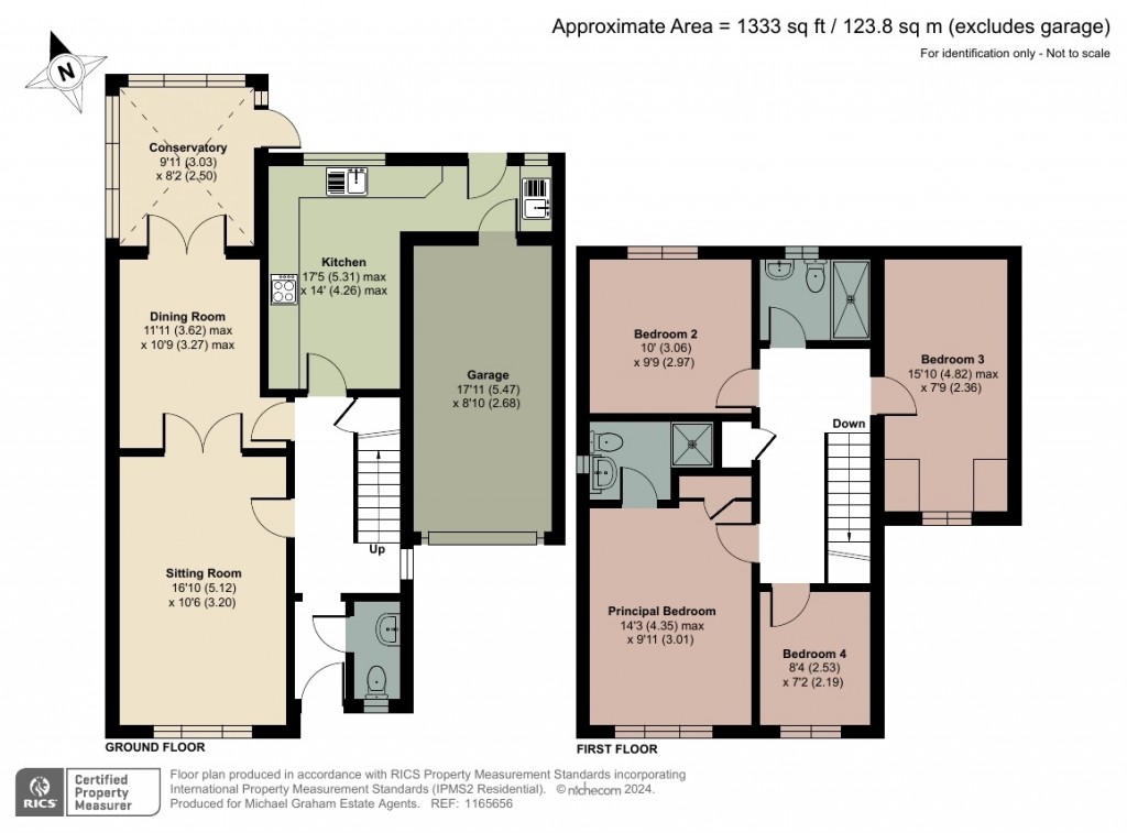 Floorplans For Gatewick Lane, Caldecotte, MK7