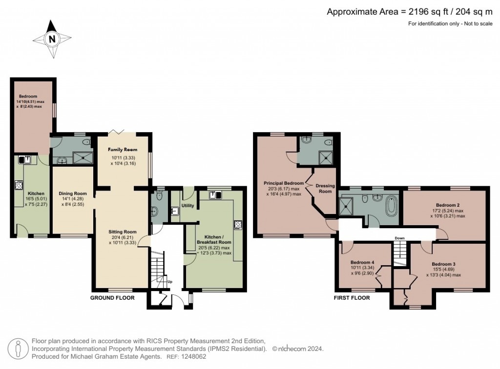 Floorplans For Lilleshall Avenue, Monkston, MK10