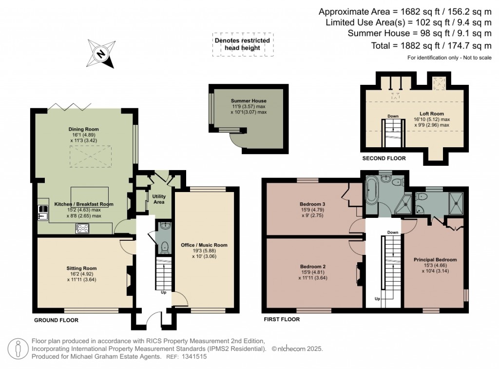 Floorplans For Bletchley Road, Shenley Brook End, MK5
