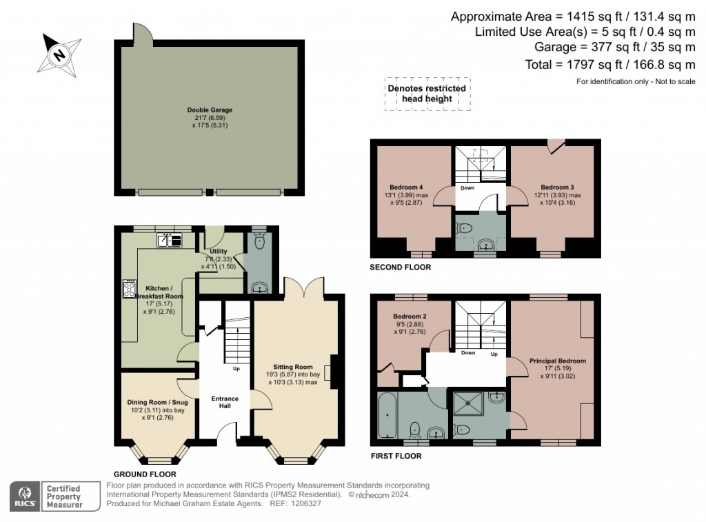 Floorplans For Nuneham Grove, Westcroft, MK4