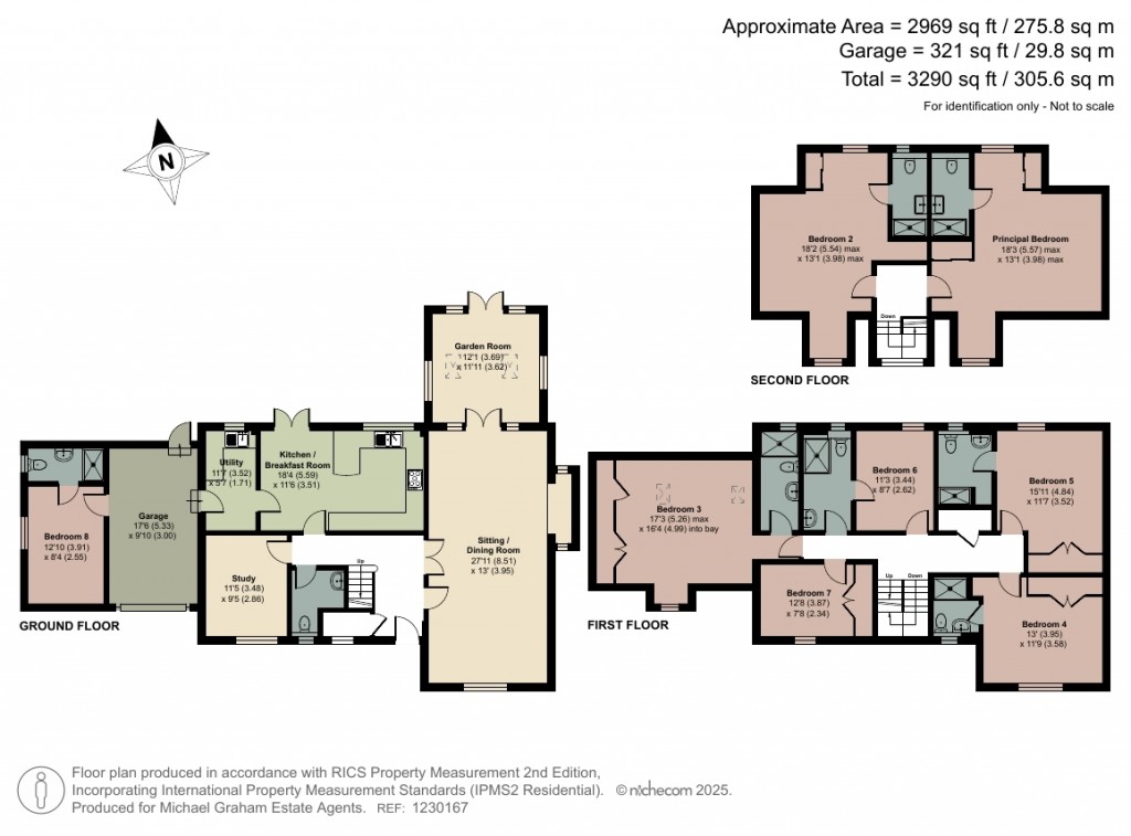 Floorplans For Allerford Court, Furzton, MK4