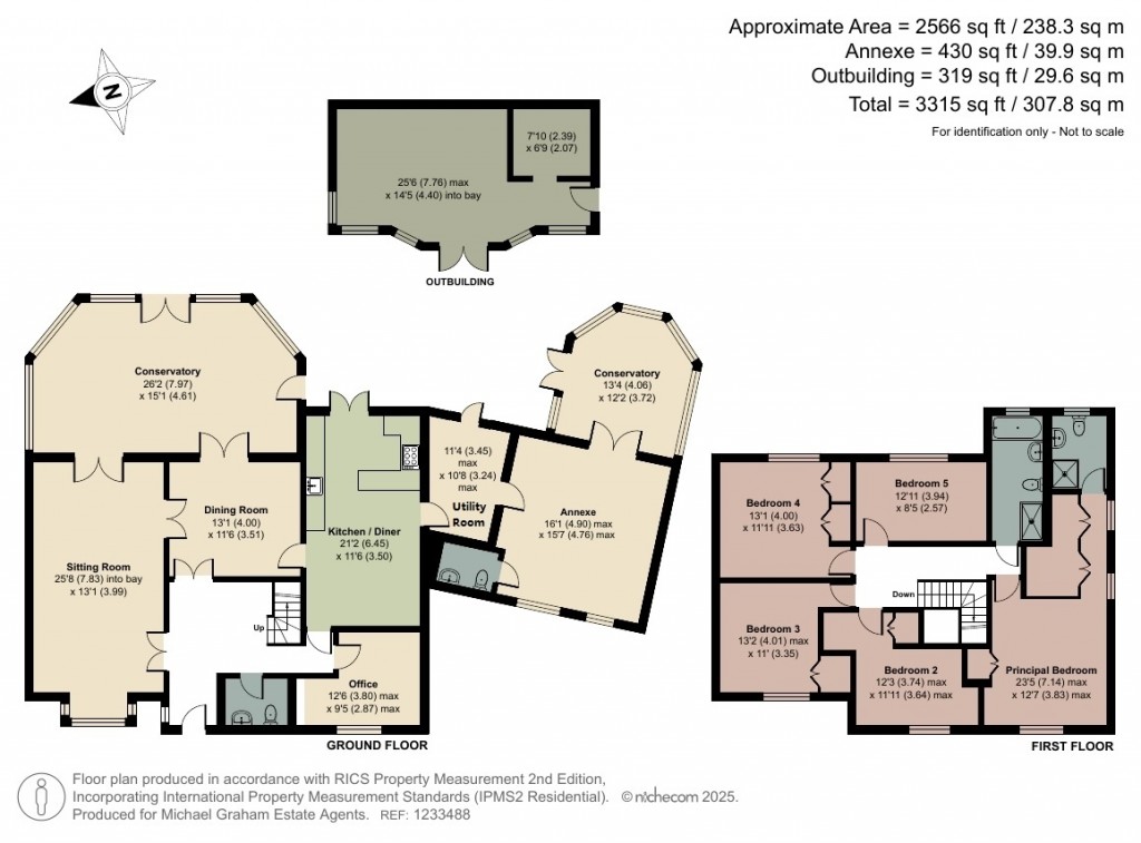 Floorplans For Barkestone Close, Emerson Valley, MK4