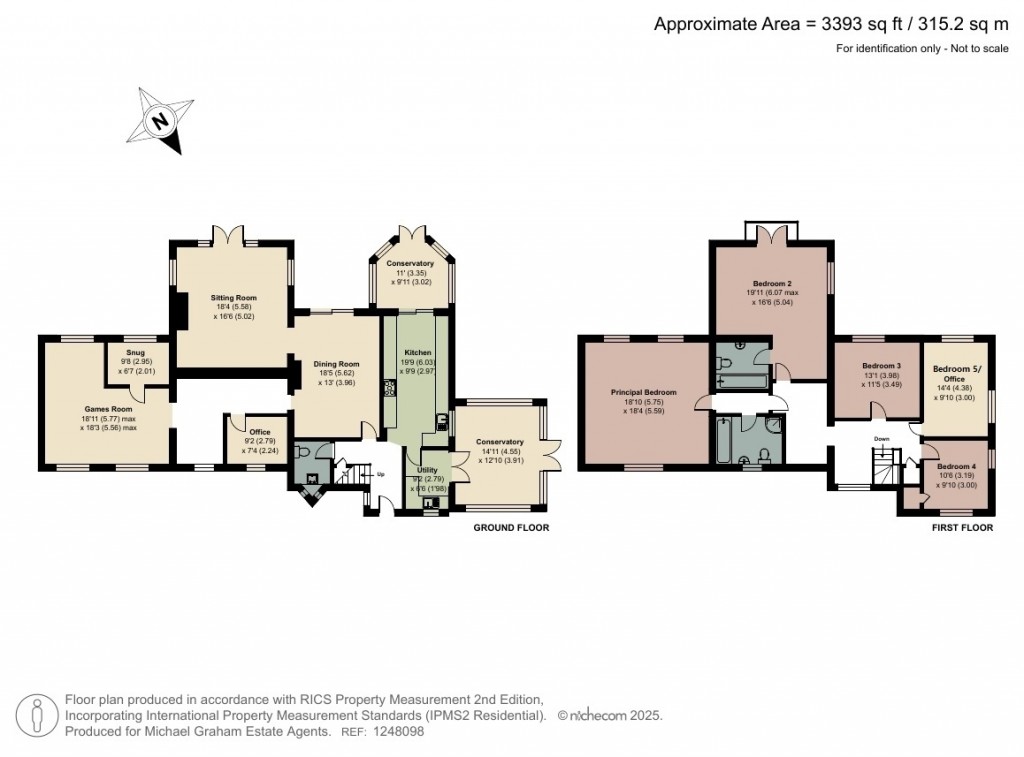 Floorplans For Hillersdon Chase, Stoke Hammond, MK17