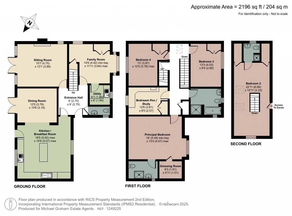 Floorplans For Walton Road, Caldecotte, MK7