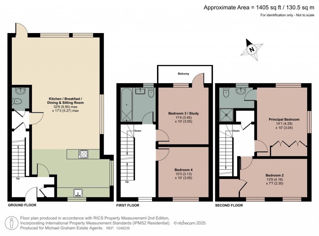 Floorplans For Countess Way, Broughton, MK10