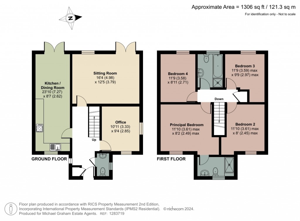 Floorplans For Poirers Grove, Glebe Farm, MK17