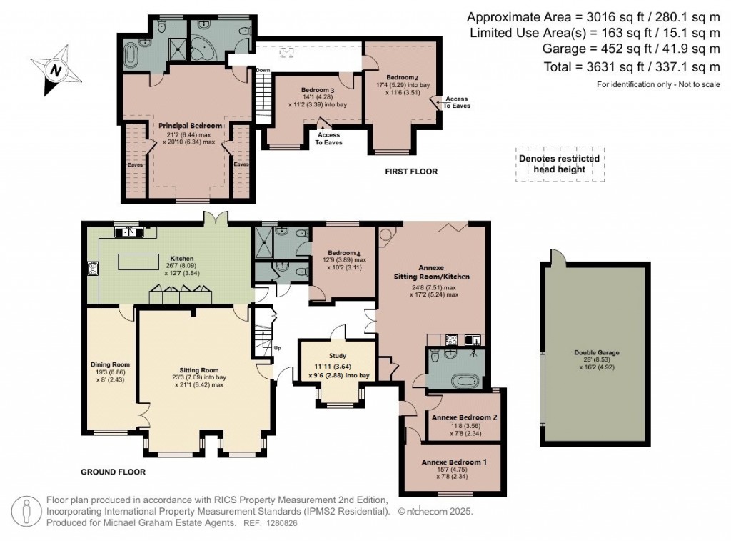 Floorplans For Bletchley Road, Stewkley, LU7