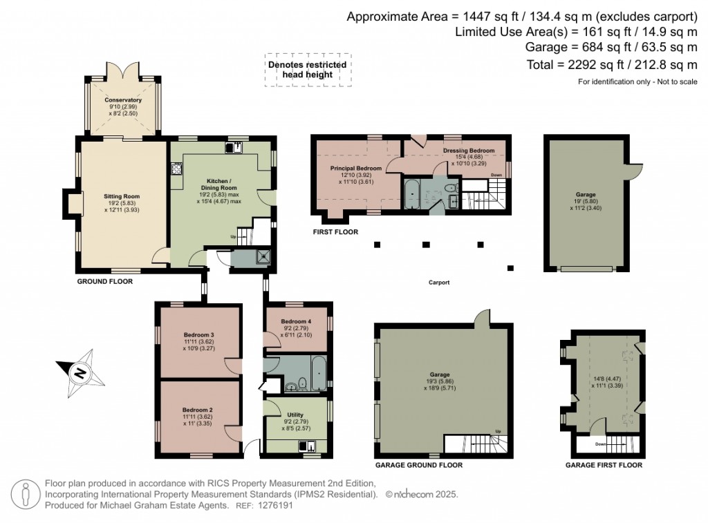 Floorplans For Ivy Lane, Stewkley, LU7