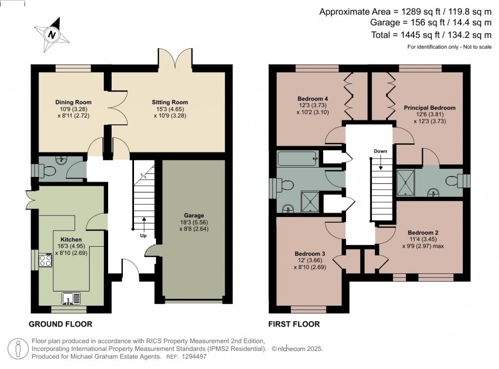 Floorplans For Gunver Lane, Tattenhoe, MK4