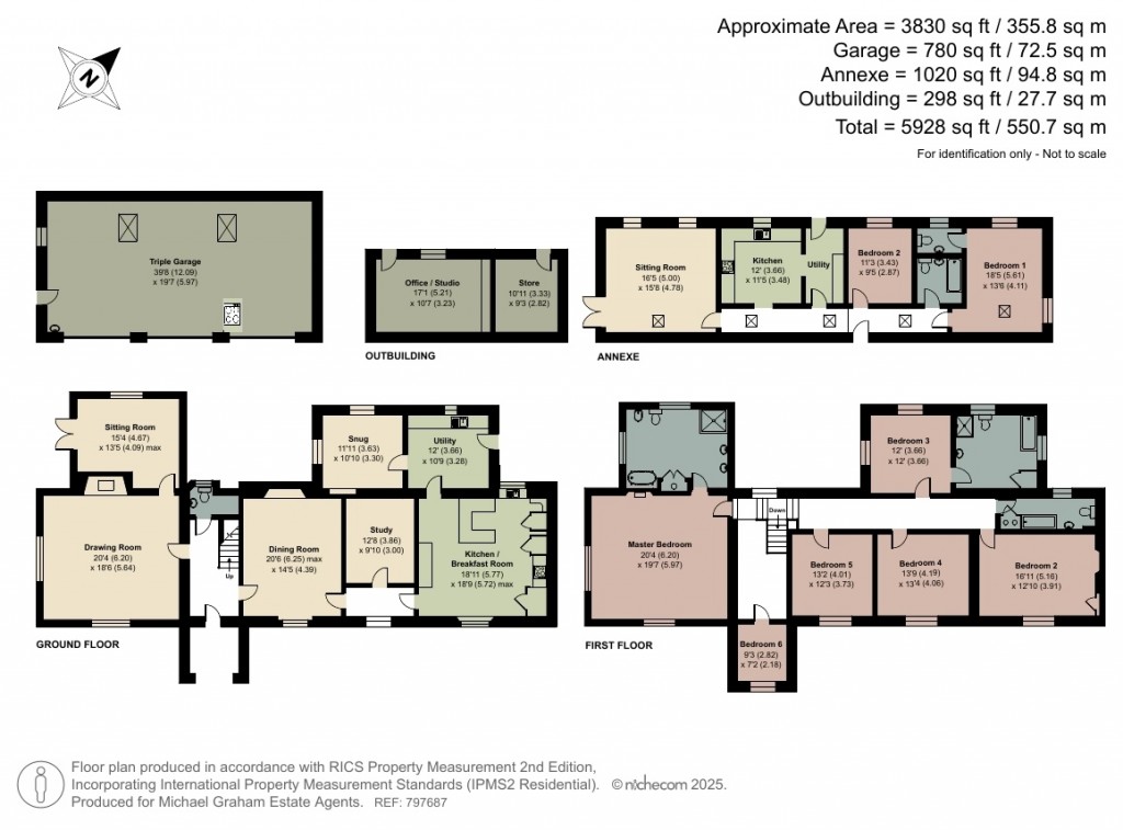 Floorplans For The Green, Loughton, MK5