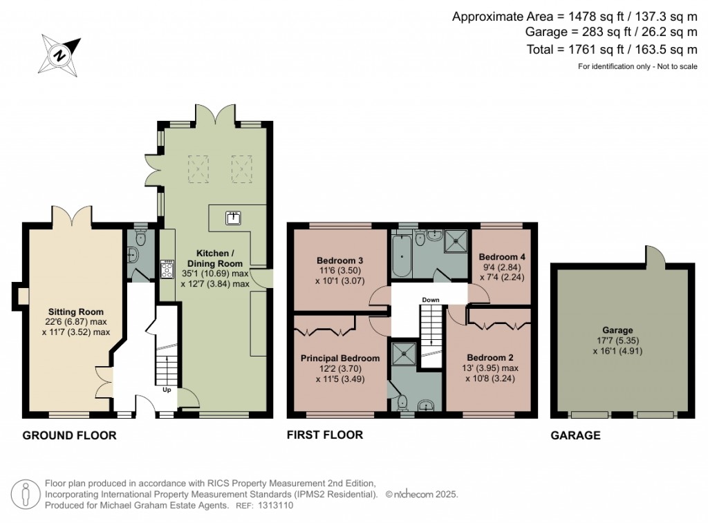 Floorplans For March Meadow, Wavendon Gate, MK7