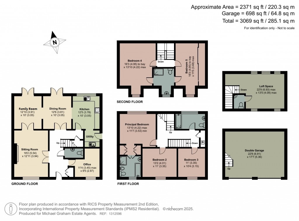 Floorplans For Colindale Street, Monkston Park, MK10