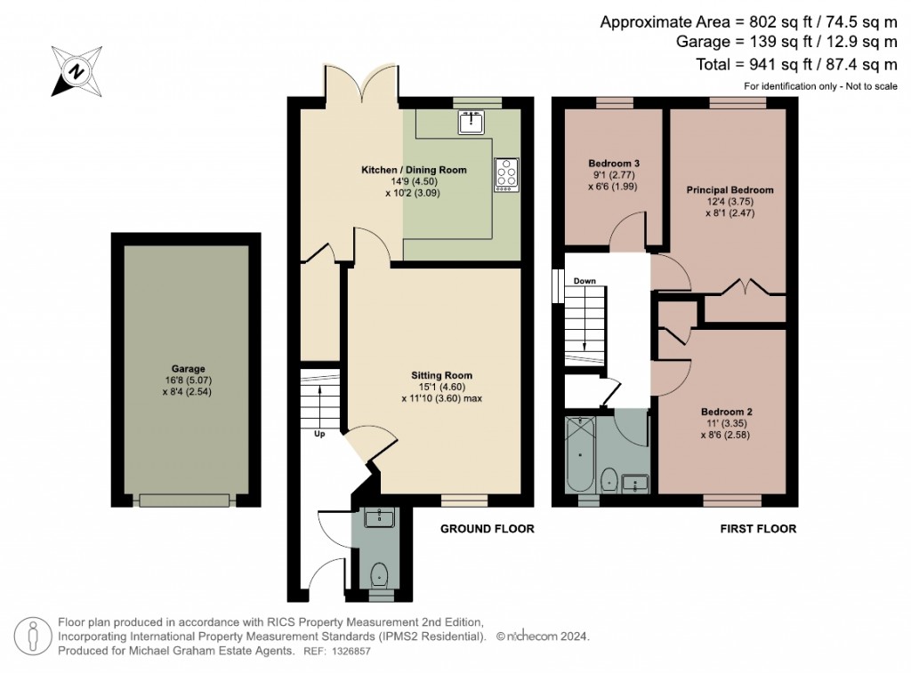 Floorplans For Darby Close, Shenley Lodge, MK5