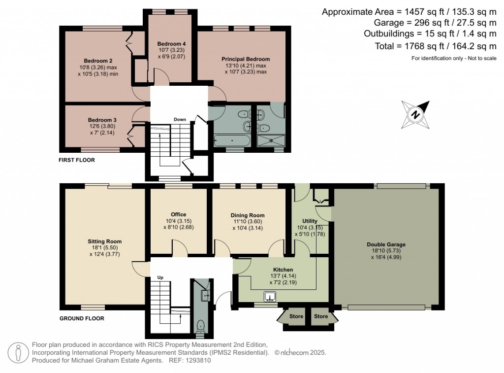 Floorplans For Parklands, Great Linford, MK14
