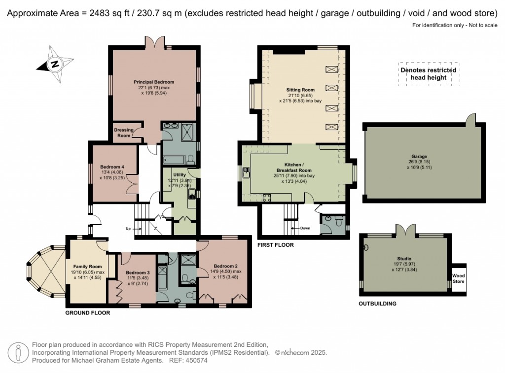 Floorplans For Pound Lane, North Crawley, MK16
