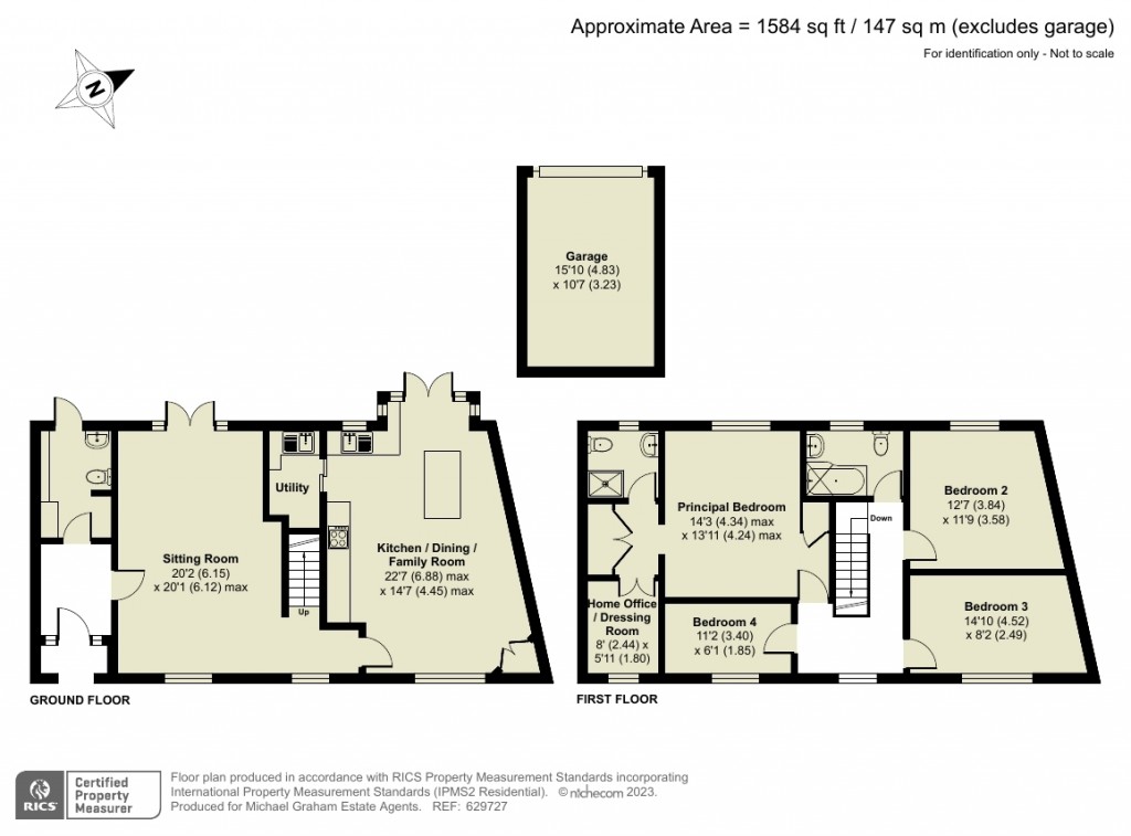 Floorplans For Mill Street, Newport Pagnell, MK16