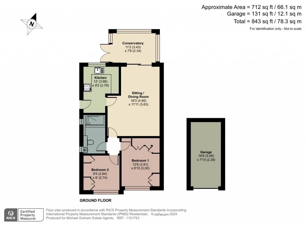Floorplans For Christie Close, Newport Pagnell, MK16