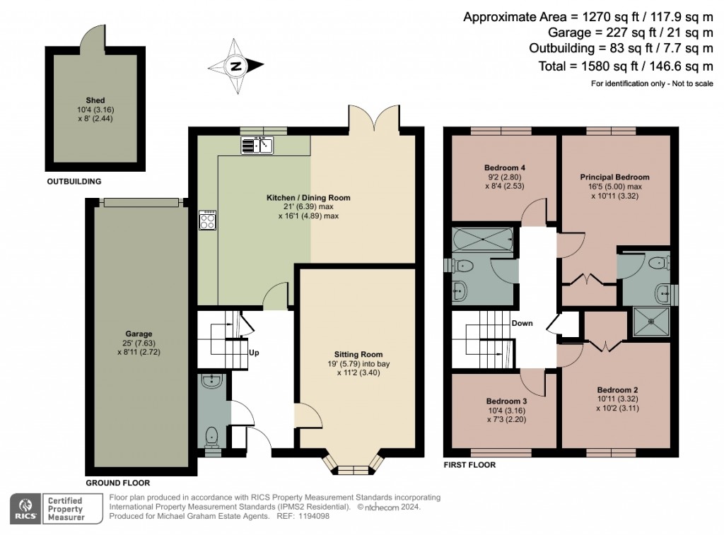 Floorplans For Aran Court, Oakridge Park, MK14