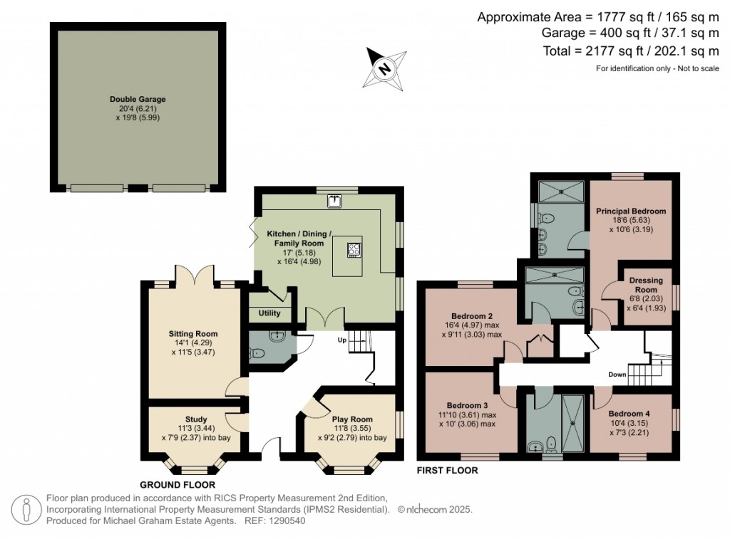 Floorplans For Keeves Avenue, Hanslope, MK19