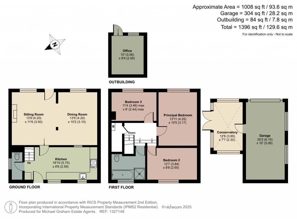 Floorplans For Long Street Road, Hanslope, MK19