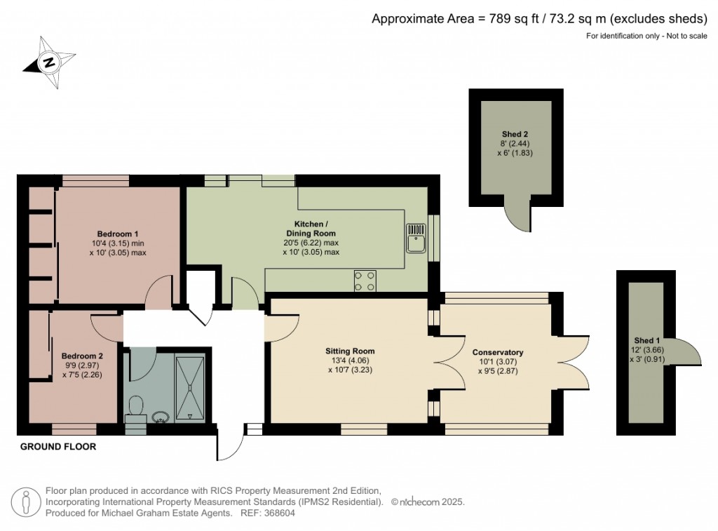 Floorplans For Crawley Road, Cranfield, MK43