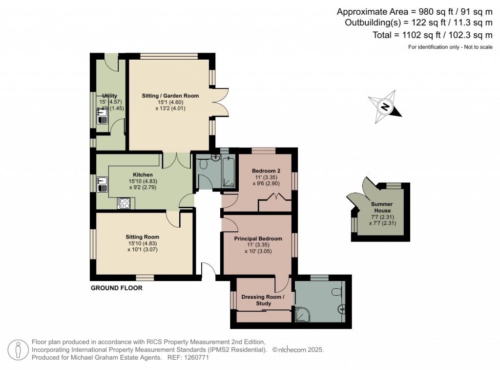 Floorplans For Worcester Close, Newport Pagnell, MK16