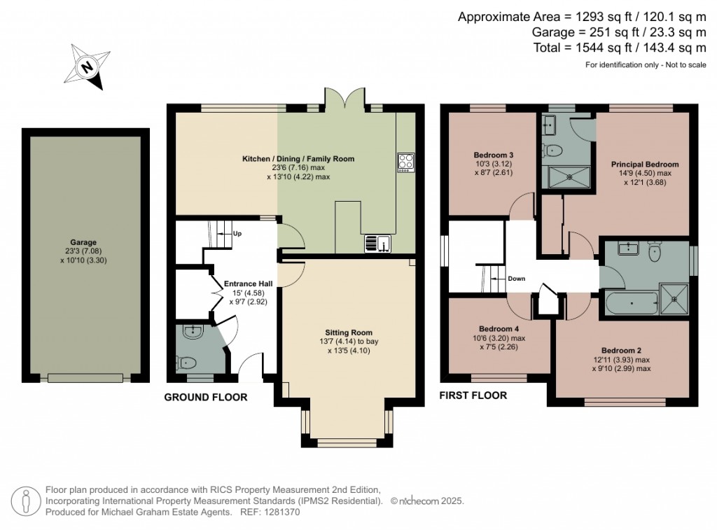 Floorplans For Brent Grove, Hanslope, MK19