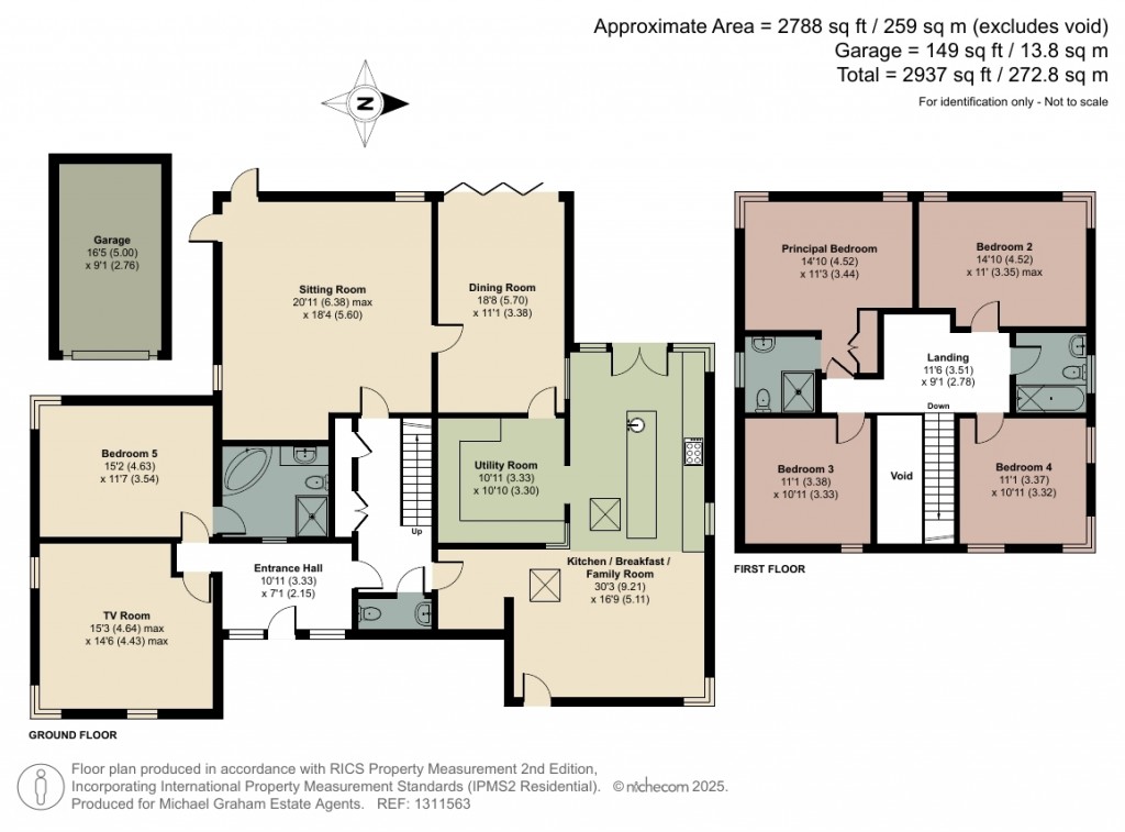 Floorplans For Cottisford Crescent, Marsh Drive, MK14