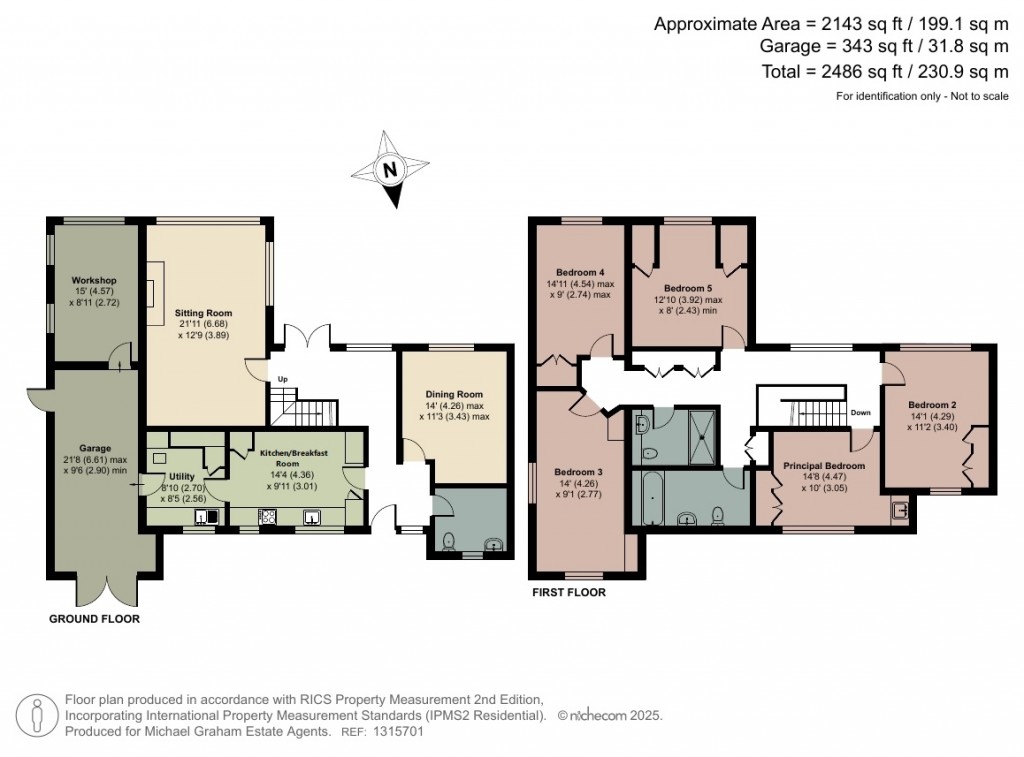 Floorplans For The Green, Hanslope, MK19