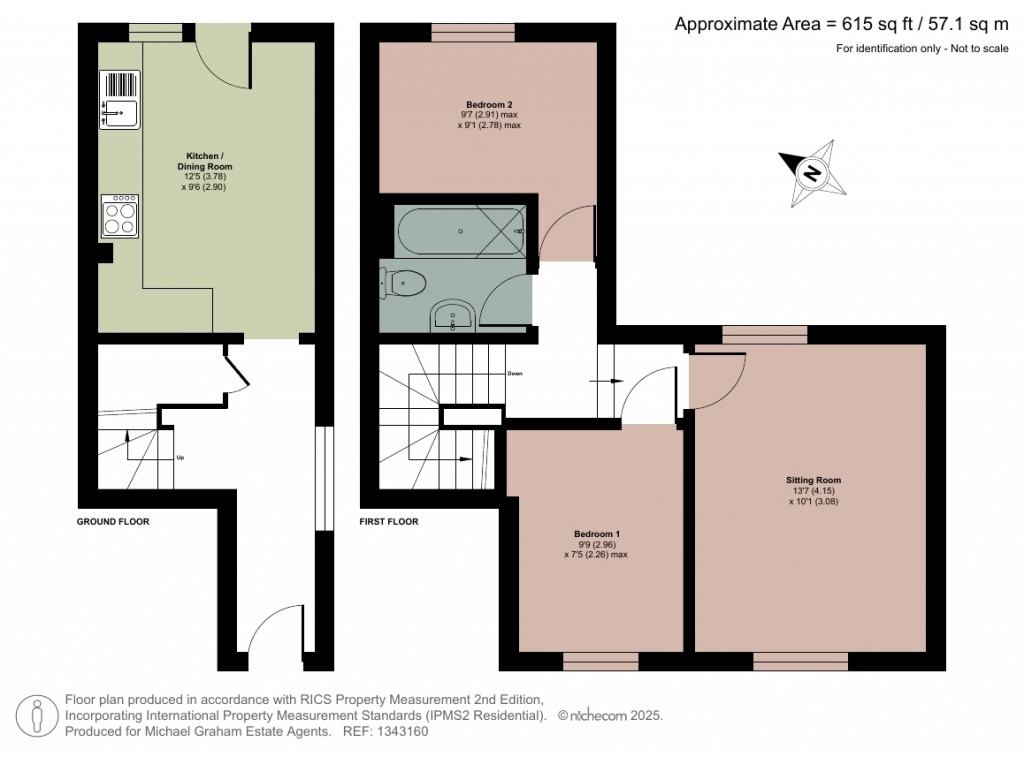 Floorplans For Sheppards Close, Newport Pagnell, MK16