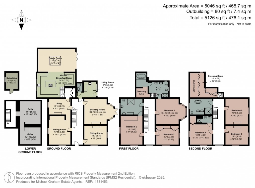 Floorplans For Old Road, Braunston, NN11