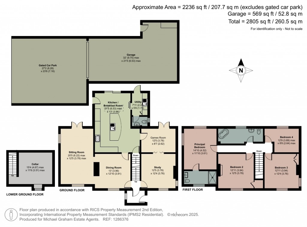Floorplans For Brixworth Road, Holcot, NN6