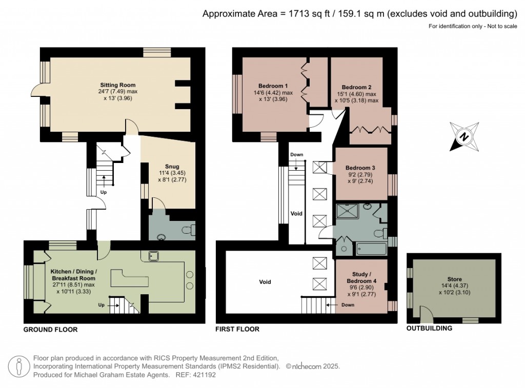 Floorplans For Hartwell Road, Roade, NN7