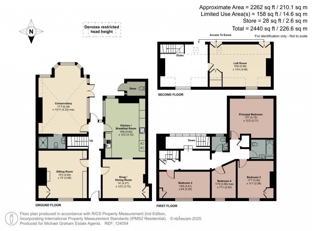 Floorplans For King Street, Long Buckby, NN6