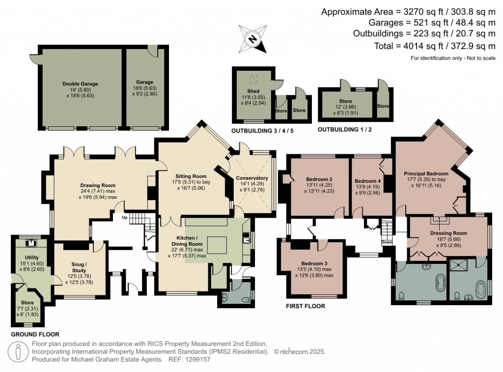 Floorplans For Harlestone Road, Church Brampton, NN6