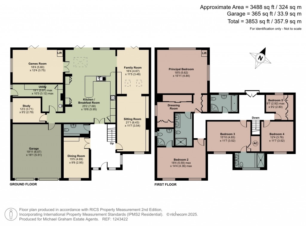Floorplans For Belfry Lane, Collingtree, NN4