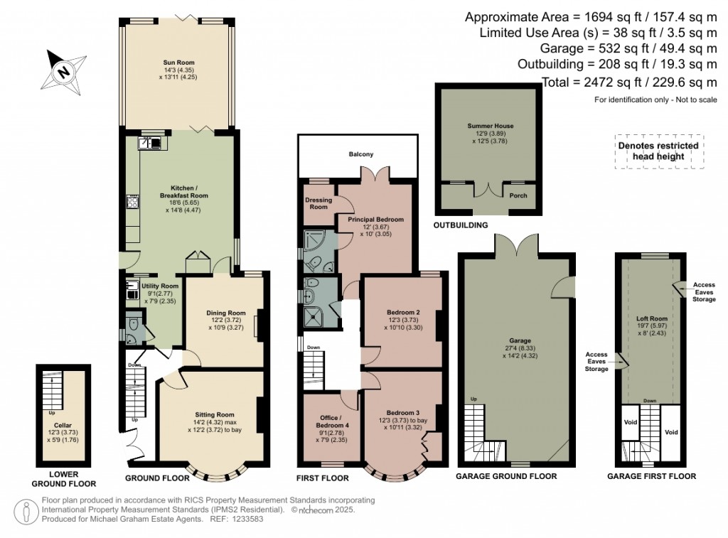Floorplans For Queens Park Parade, Queens Park, NN2