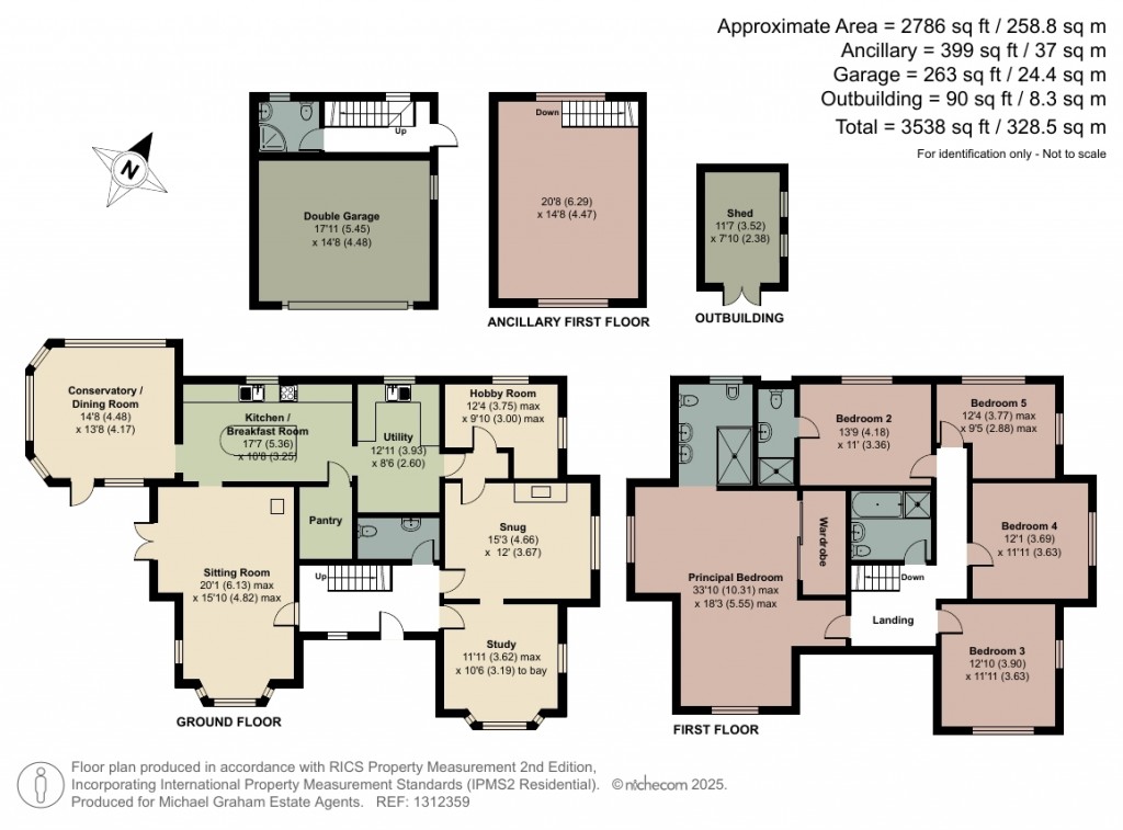 Floorplans For Welford Road, Spratton, NN6