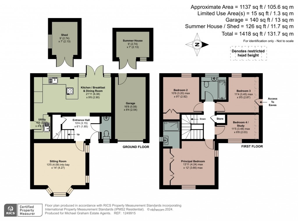 Floorplans For The Ridings, Brixworth, NN6