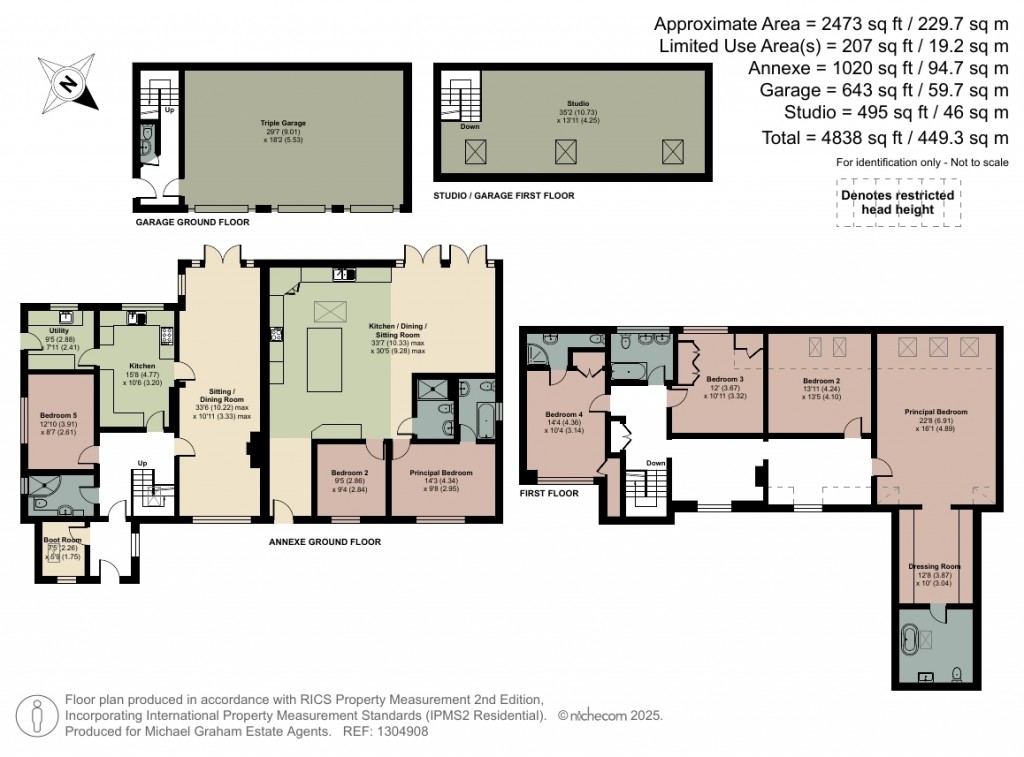 Floorplans For Overstone Road, Sywell, NN6