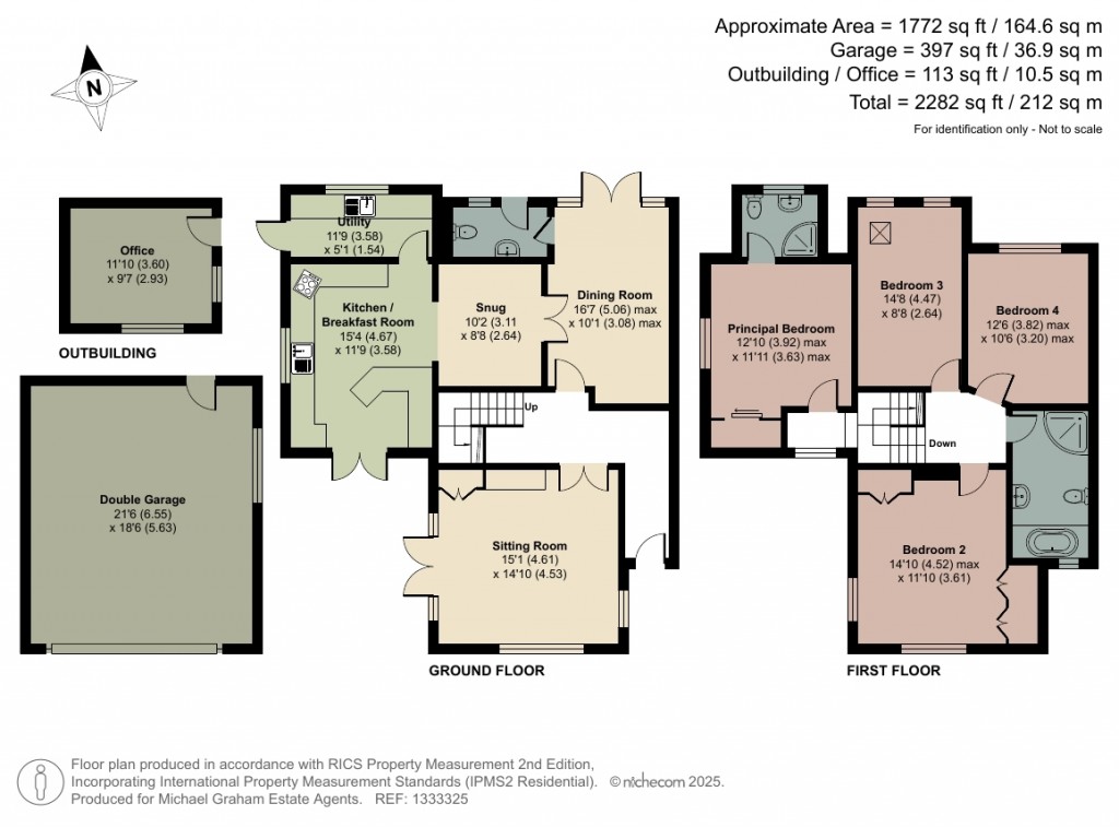 Floorplans For Grange Lane, Pitsford, NN6
