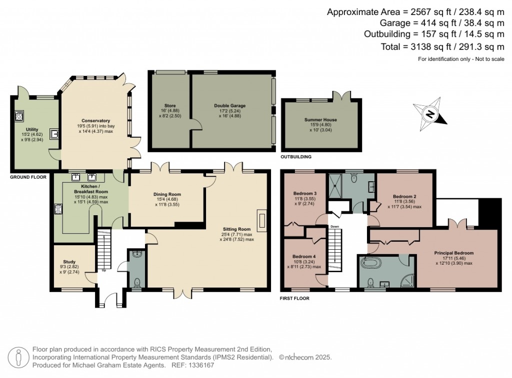 Floorplans For Harborough Road North, Kingsthorpe, NN2
