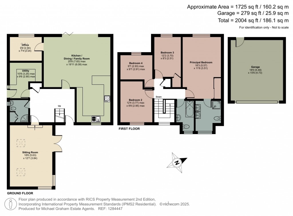 Floorplans For Carters Close, Sherington, MK16