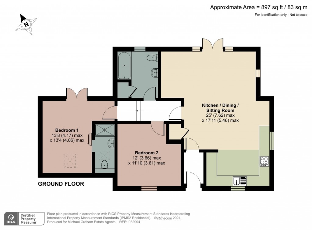 Floorplans For Tandys Close, Turvey, MK43